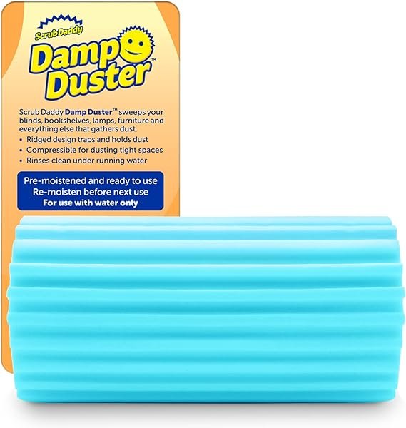 Scrub Daddy Damp Duster, Magical Dust Cleaning Sponge, Dusters for  Cleaning, Venetian – AZZKY LIMITED